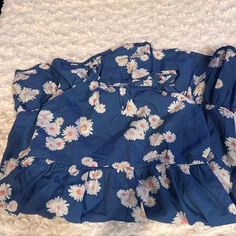Oshkosh Bgosh Girls maxi dress hi low style size 4